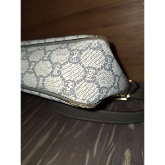 Vintage Gucci Plus Coated Canvas Brown Beige Bag, Certificate of Authenticity - Picture 15 of 15